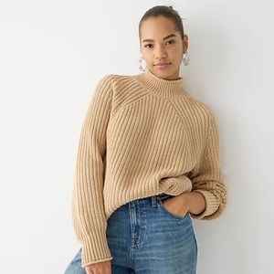 NWOT - J. Crew Relaxed rollneck sweater - S